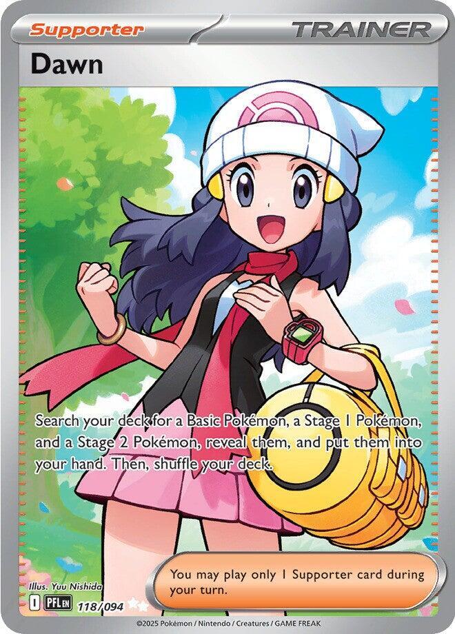 Dawn - 118/094 Pokémon card from ME02: Phantasmal Flames, card number 118/094