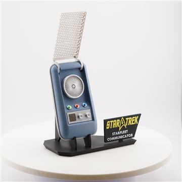 Star Trek TOS Communicator Blue\Grey - Prop - Cosplay - Standard Textured Model