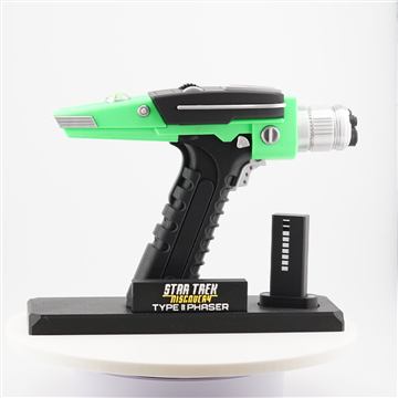 Star Trek Discovery Type 2 - Green - Phaser  3D Printed Prop w/ Moving Trigger