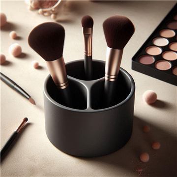 3D Printed Makeup Brush Holder: Modern Vanity Organizer